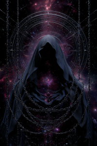 Artistic depiction of Do'zen, patron god of Vampires, Bearer of the Heart of Magic